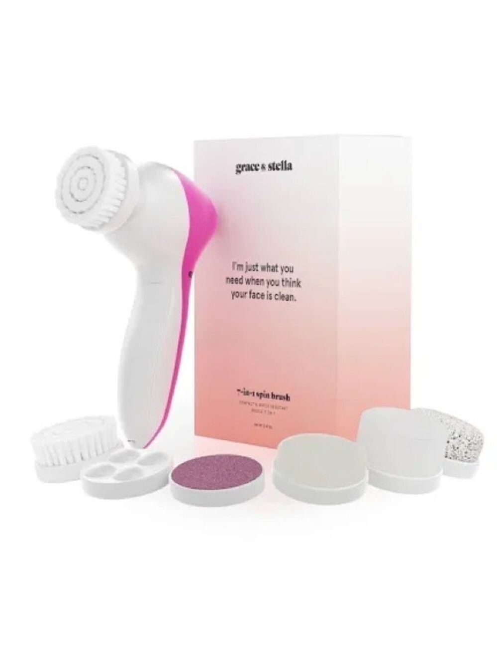grace and stella

7-in-1 Facial Spin Brush